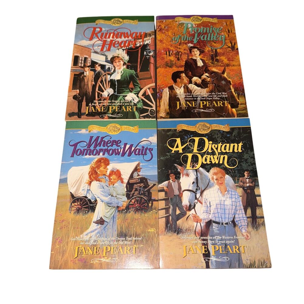 Westward Dreams Books 1 2 3 4 1-4 Jane Peart Paperback Fiction Christian